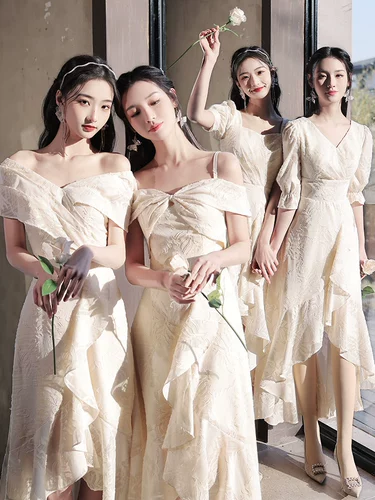 Платье подружки невесты, подходит для подростков, для подружки невесты, китайский стиль