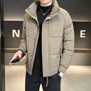 新款男士立领小字母拉链白鸭绒羽绒服YRF8801-P115图片