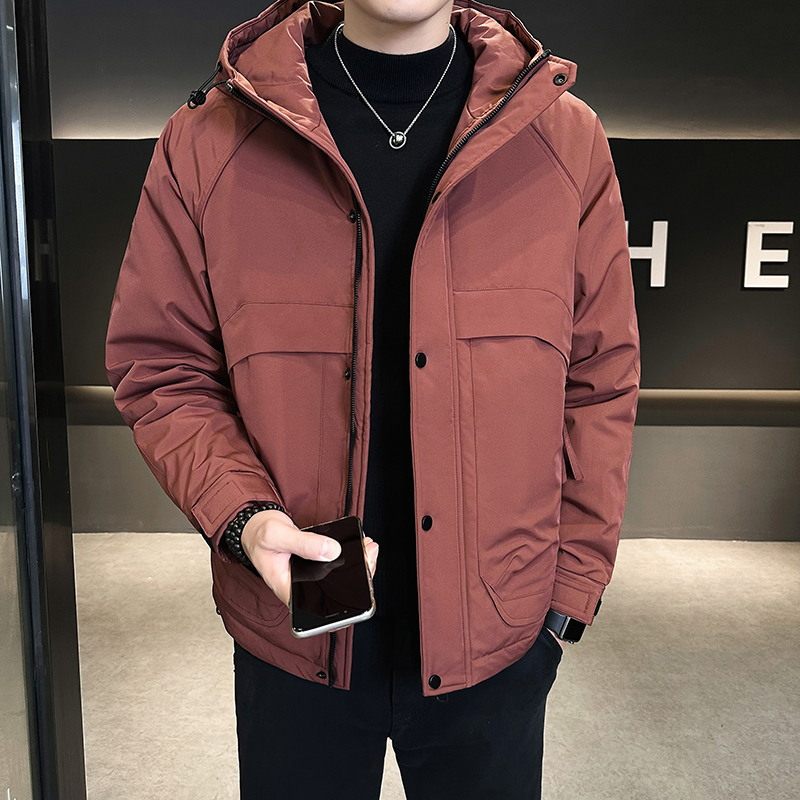 新款连帽夹克加厚加棉外套棉衣MY1121-P120,男装夹克,星座304B