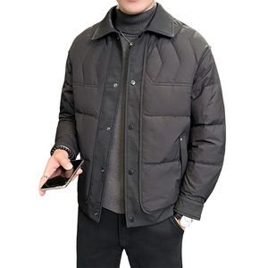 新款男士连帽白鸭绒羽绒服YRF8016-P165图片
