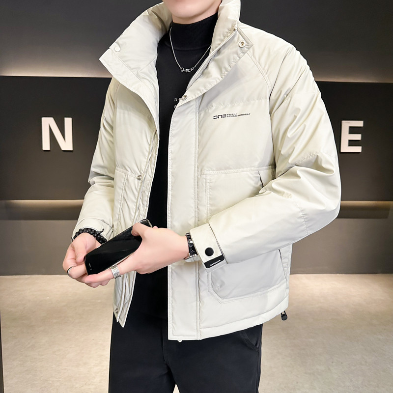 新款男士立领羽绒服YRF8091-P150图片