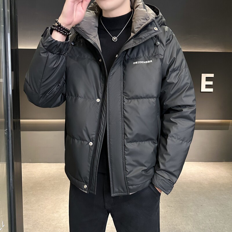 新款男士连帽白鸭绒羽绒服YRF137-P180,男装羽绒服,星座304B