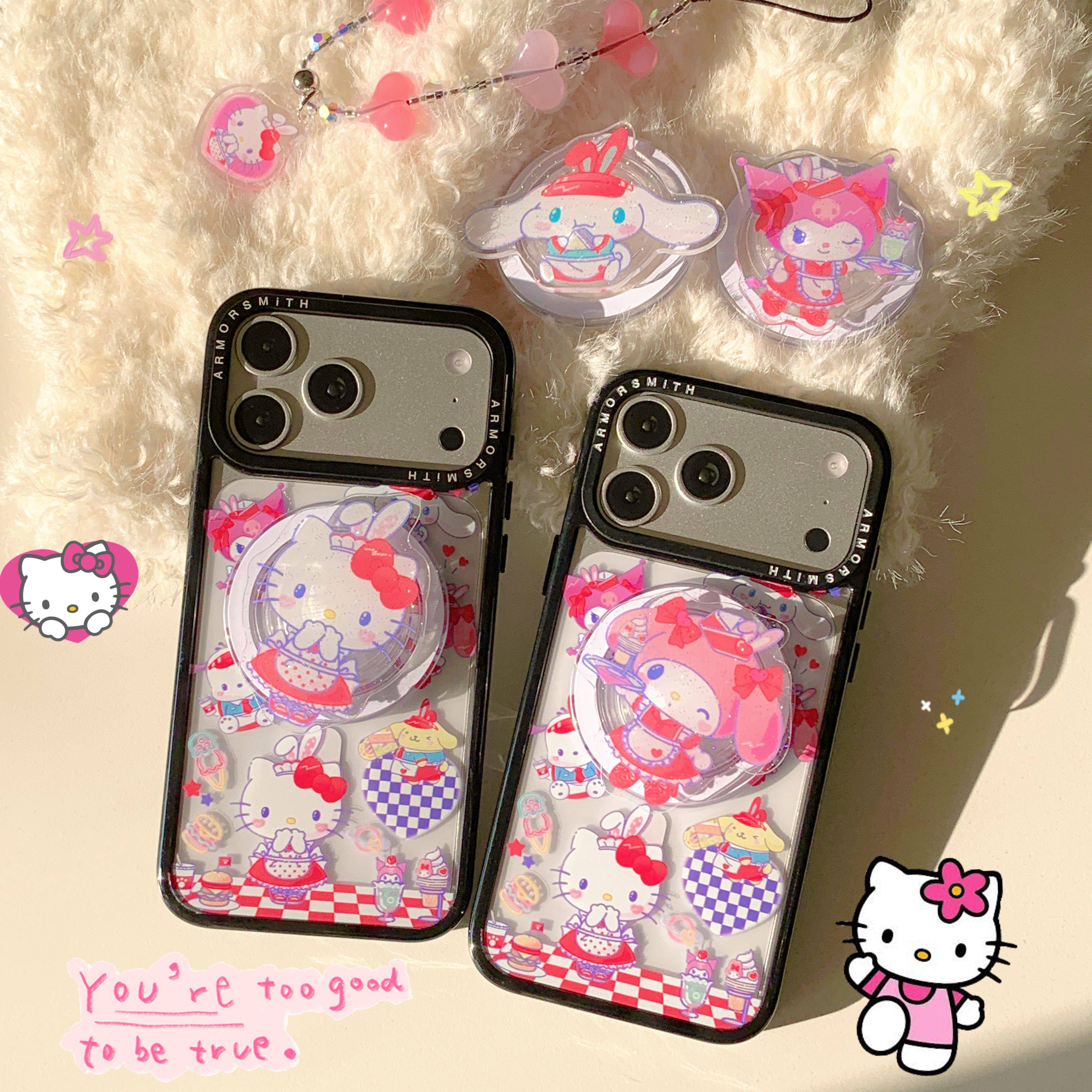 可爱卡通三丽鸥magsafe磁吸适用iphone17promax手机壳苹果16新款15高级感14pro女款13支架15promax防摔保护套,3C数码配件,手机保护套/壳,淘宝优惠券,粉丝福利购,淘宝优惠卷