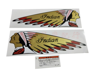 包邮摩托车 哈雷贴纸 印第安纳贴画 油箱装饰贴花 车身贴标 防水