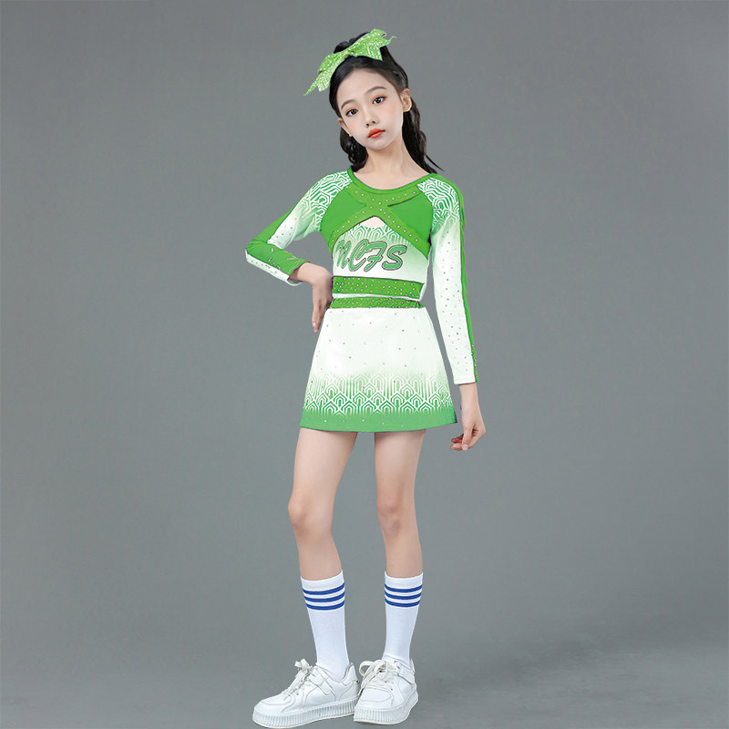 啦啦操舞蹈竞技比赛服运动会