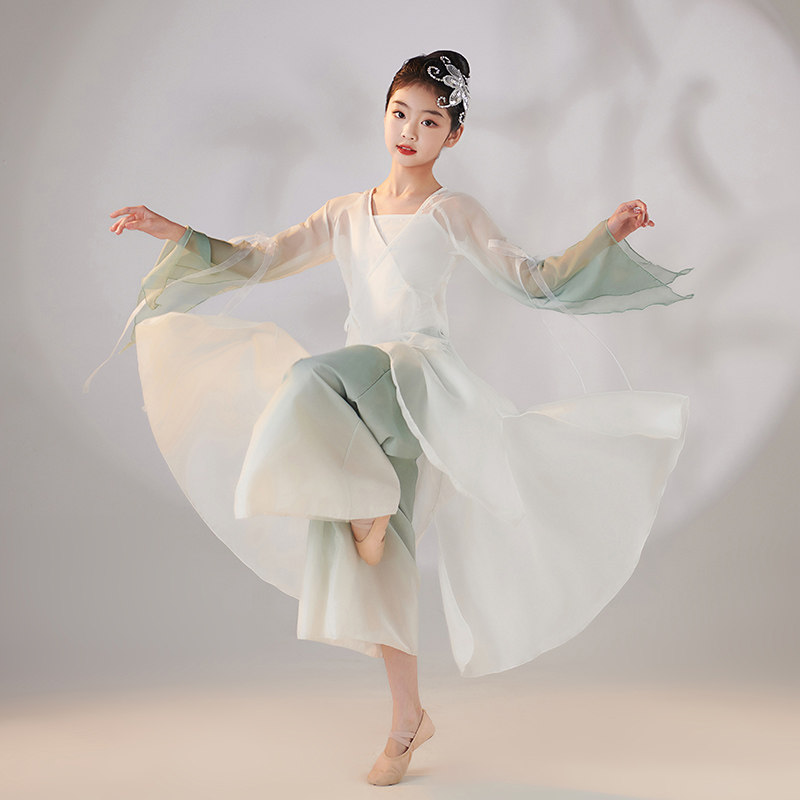 儿童古典舞演出服飘逸女童