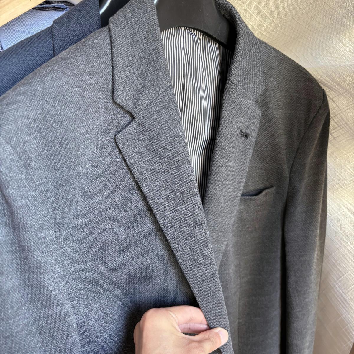 119欧！春季新款 外单基础男士百搭针织休闲西服西装外套单西男装