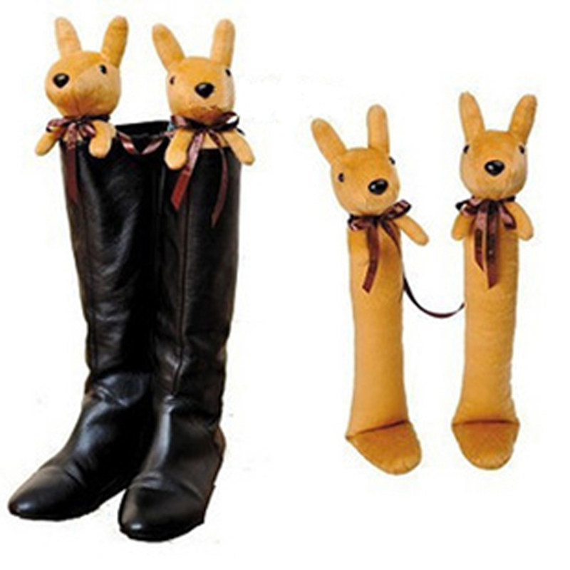 靴撑长筒靴撑子防倒伏过膝靴创意卡通加长超可爱女款竹炭靴撑靴夹