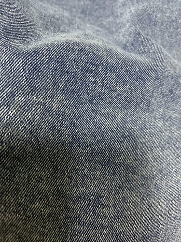 前景广进四季厚度复古牛仔水洗怀旧布料高级牛仔斜纹面料设计师布