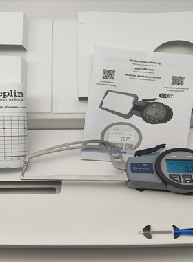 德国KROEPLIN管壁测厚规C3R30S/数显外卡规/高精度卡规/德国卡规