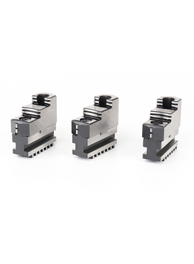 台湾亿川手动卡盘卡爪上爪下爪分离爪硬爪