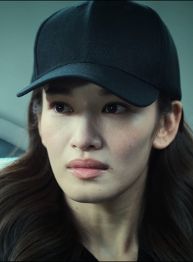 不眠日张柏嘉俞诗雅同款黑色帽子男女ins鸭舌帽运动棒球帽百搭潮