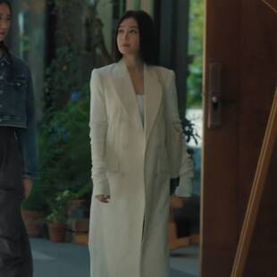 欧洲亦舞之城秦岚谭思婷同款风衣外套春秋翻领中长款大衣女衣服潮