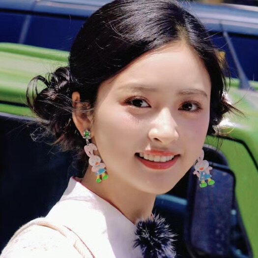 中餐厅9沈月同款小兔子耳环耳坠女轻奢高级小众设计气质百搭耳饰