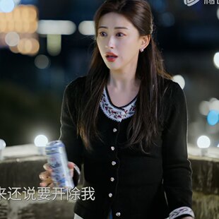 欧洲蜜语纪朱珠许蜜语同款毛衣圆领长袖针织衫上衣裤子女衣服潮