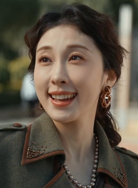 深情眼张小婉方雅恩同款耳环女