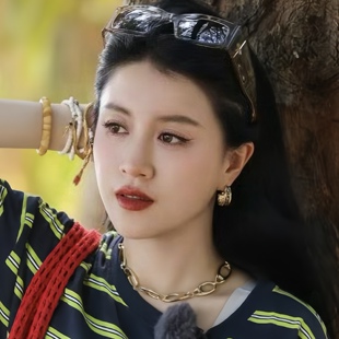 是妈妈是女儿2李嘉格同款耳环女轻奢高级感小众设计气质百搭耳饰