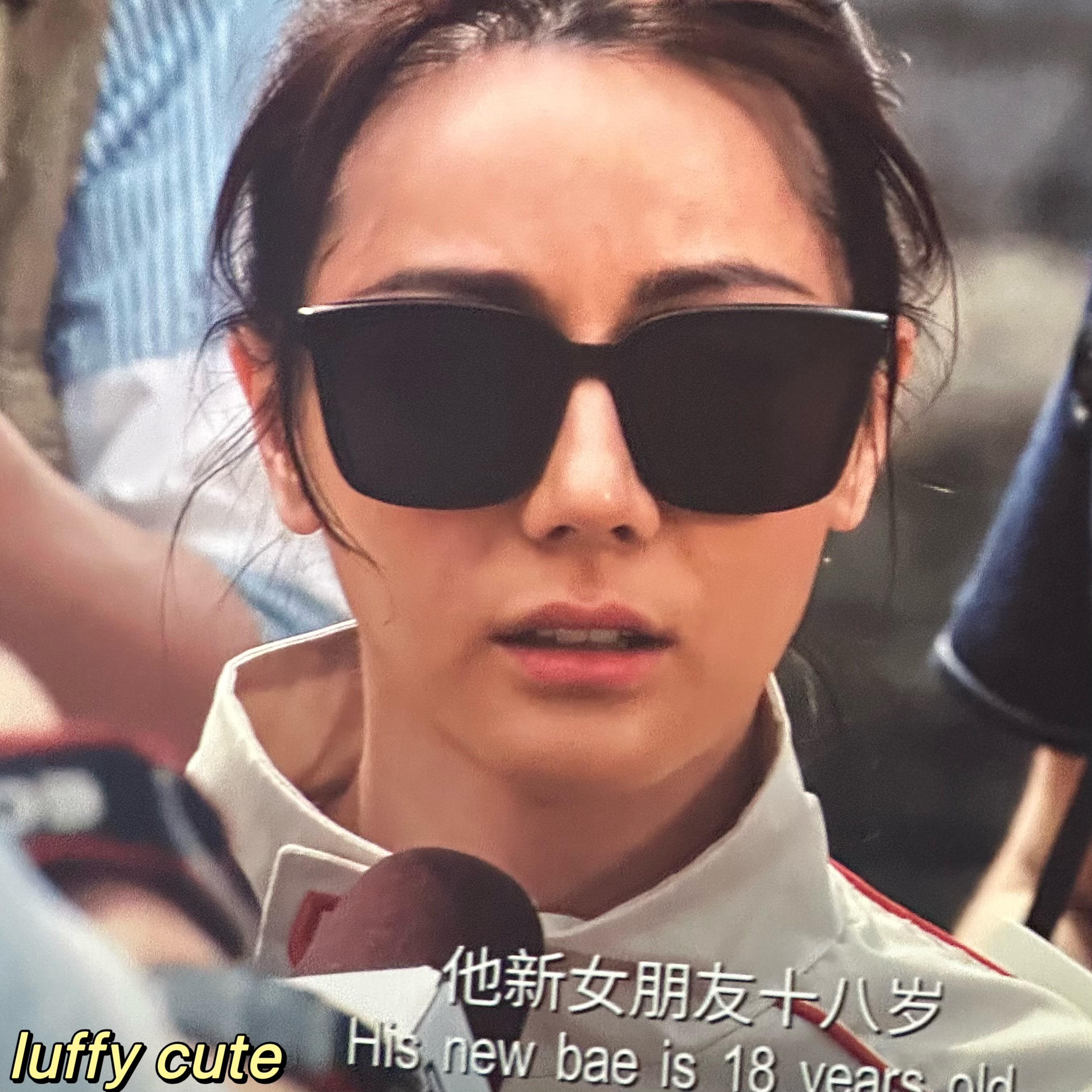 欧洲功夫女足迪丽热巴钰珑同款墨镜女款高级感防紫外线太阳眼镜20