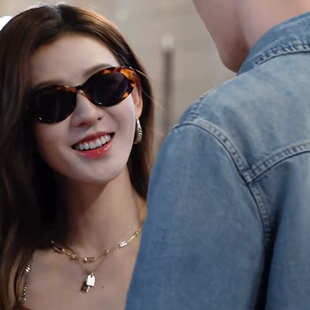 巴黎合伙人张予曦同款太阳眼镜男女ins复古欧美气质百搭墨镜潮