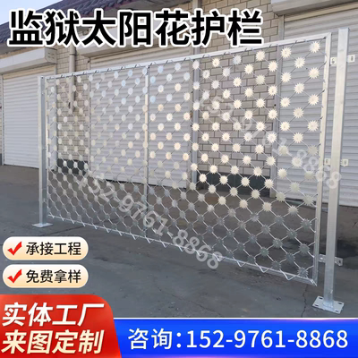 监狱太阳花梅花刺网护栏