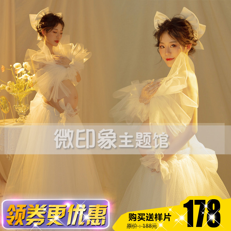 2410展会新款孕妇照宫廷风公主
