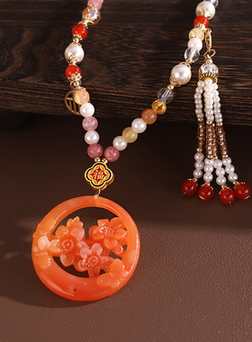 中式璎珞项链汉服旗袍日常配饰