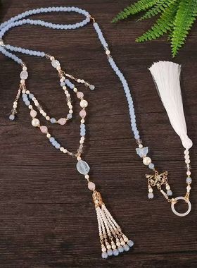 古风项链旗袍新中式马面裙配饰