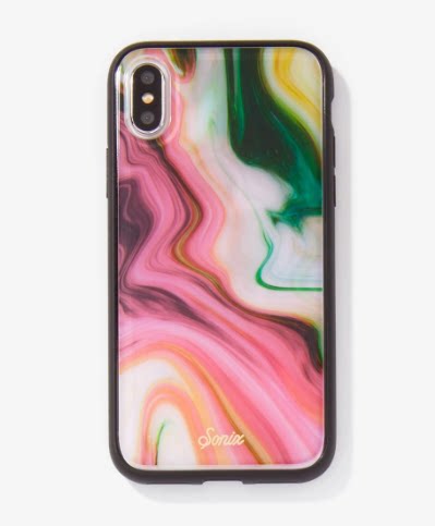 Spot U.S. purchase Sonix Agate iPhone X pink Ink agate Mobile phone shellin the 3C Digital Accessories, Cell Phone Accessories , Phone Protection Case/Shell  category - from Buy2taobao.com to provide professional Taobao agent buy service