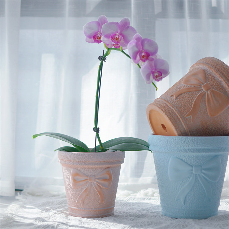 蝴蝶结浮雕大号红陶花盆室内外阳台大绿植蝴蝶兰绿萝盆景盆栽花,鲜花速递/花卉仿真/绿植园艺,花盆,淘宝优惠券,粉丝福利购,淘宝优惠卷