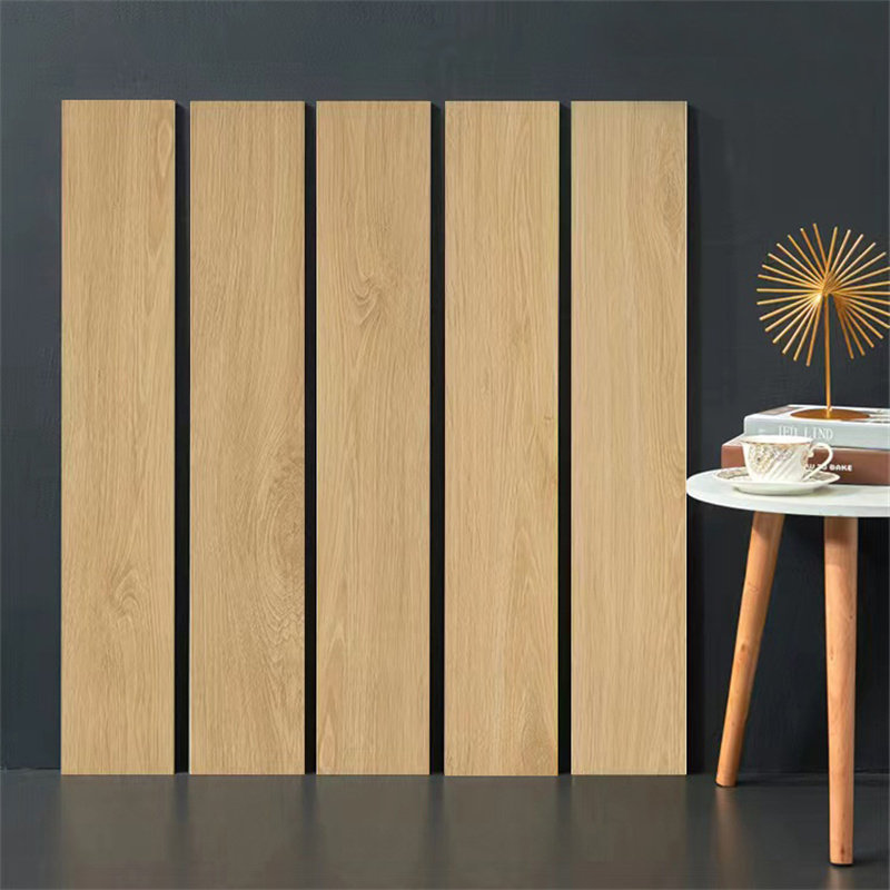 北欧风木纹瓷砖150X900全瓷通体客餐厅卧室阳台地砖茶餐厅仿古砖