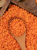 New red lentils, tomato red lentils, lentils, millet beans, red lentils, grains, coarse grains, free shipping thumbnail 5