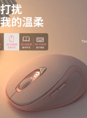 适用华硕a豆14air笔记本鼠标无线蓝牙女生静音可充电无畏15灵耀14