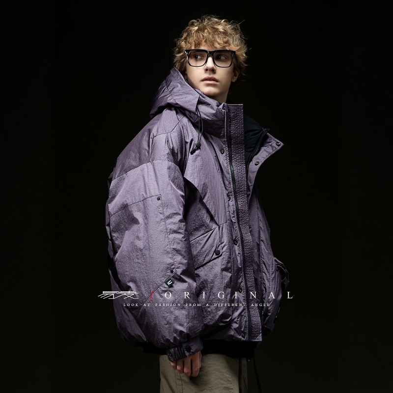 易麦短款羽绒服男女2024冬季百搭冬装加厚宽松保暖面包服连绵外套