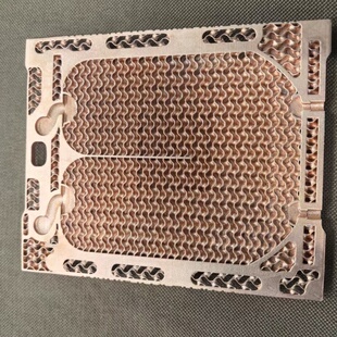 高精度红铜 3D 打印 复杂镂空结构 汽车电控散热部件代工