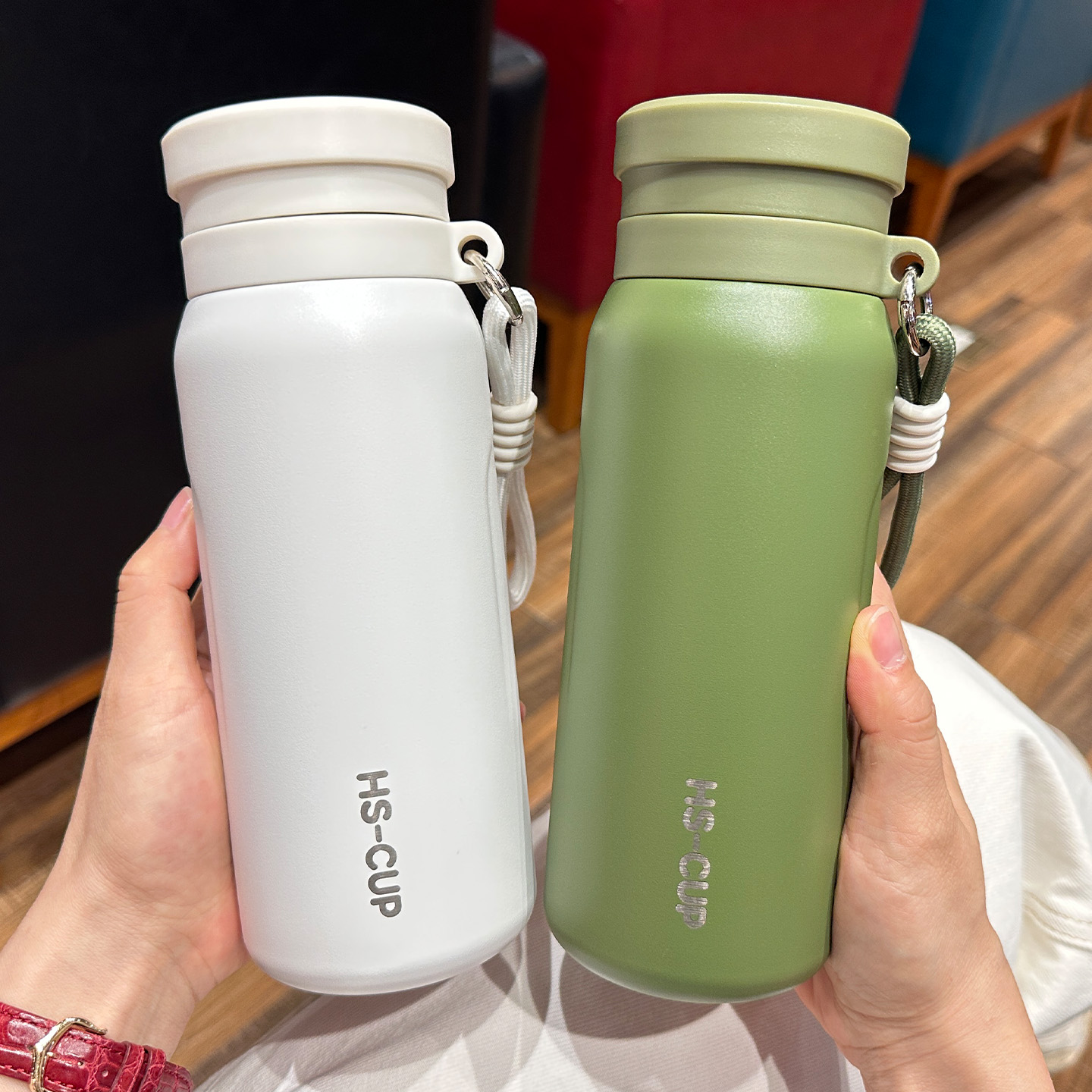 简约保温杯男士大容量水杯