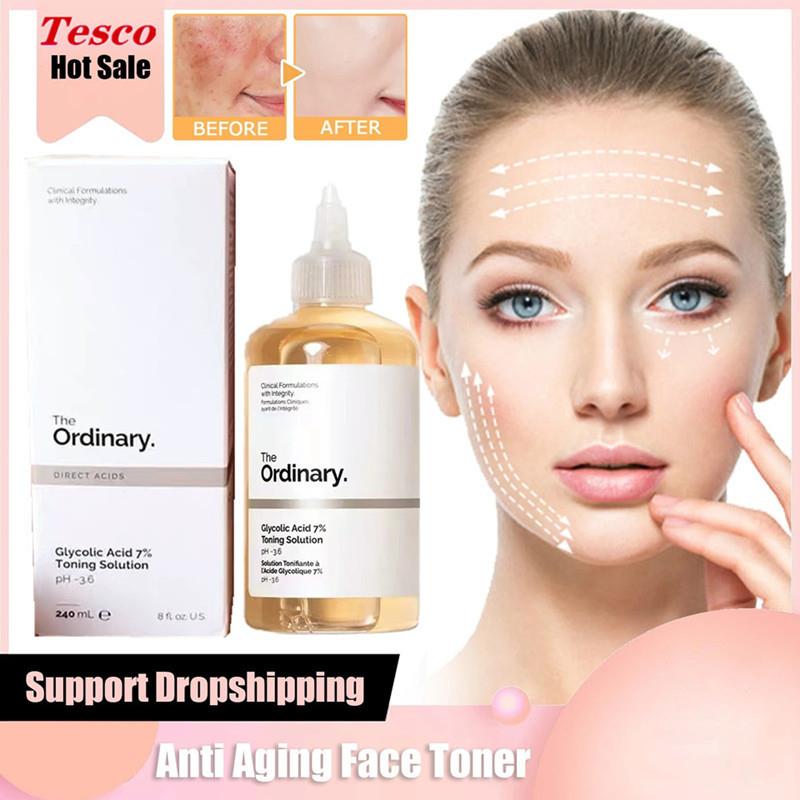 The Ordinary Glycolic Acid 7% Toner Toning patch pimple Fade