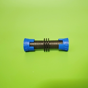 16直接拉环直通农用滴灌带滴灌管直接接头pe管微喷接头卡扣式接头