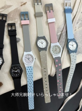 彩色超轻手表西铁城Q&Q迷你表盘