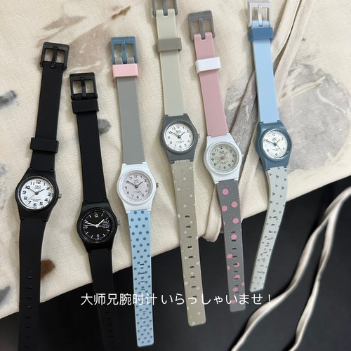 彩色超轻手表西铁城Q&Q迷你表盘