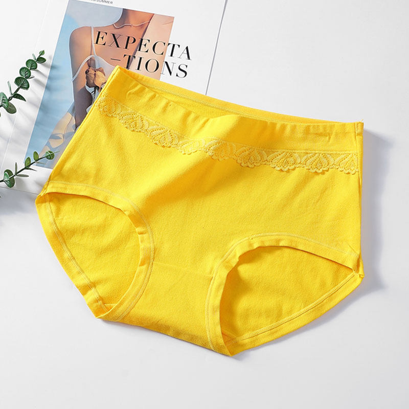 金黄色内裤女士三角纯棉闰月年本命年考试妈妈高腰内裤大码黄裤头,女士内衣/男士内衣/家居服,女三角裤,淘宝优惠券,粉丝福利购,淘宝优惠卷