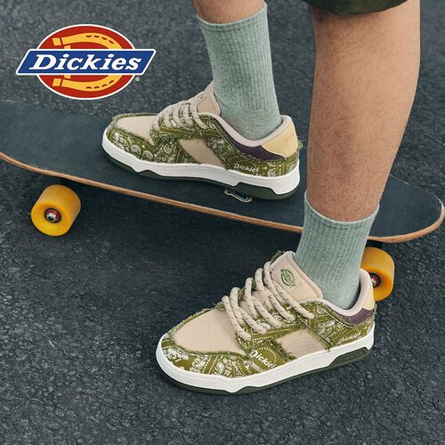 Dickies男士夏季透气百搭板鞋