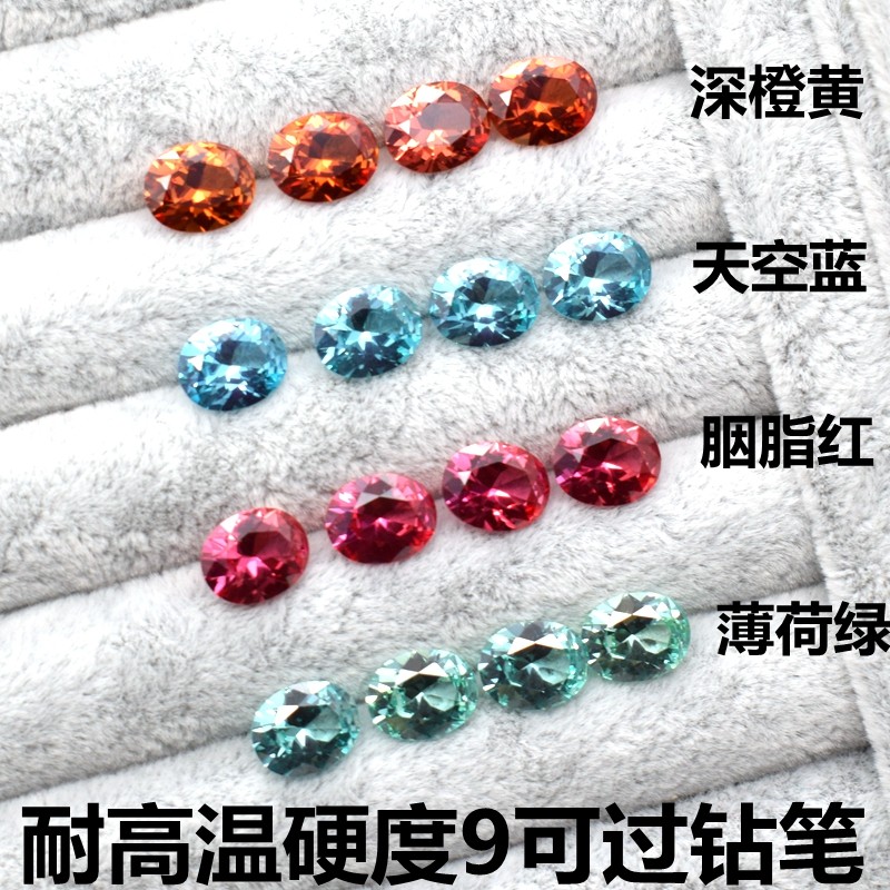 5A椭圆形薄荷绿戒面宝石8x10芬达蛋形戒指主石耳钉吊坠主钻海蓝色,饰品/流行首饰/时尚饰品新,其他DIY饰品配件,淘宝优惠券,粉丝福利购,淘宝优惠卷