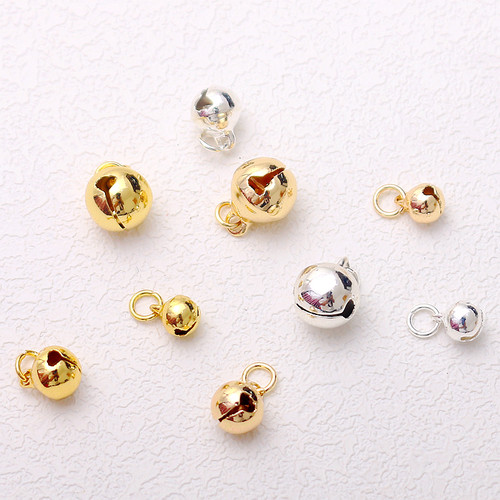 铜电镀金保色小铃铛吊饰