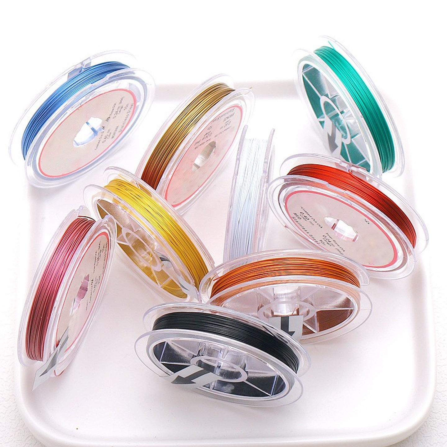 进口日本金丝软线钢丝线珍珠颈链项圈宝线手链耳环串珠线diy配件