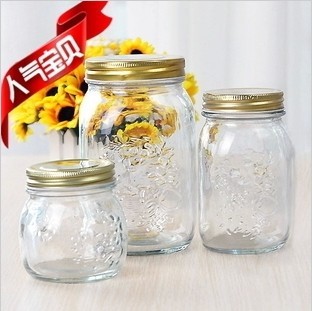 250g蜂蜜玻璃瓶储物罐厂家直销