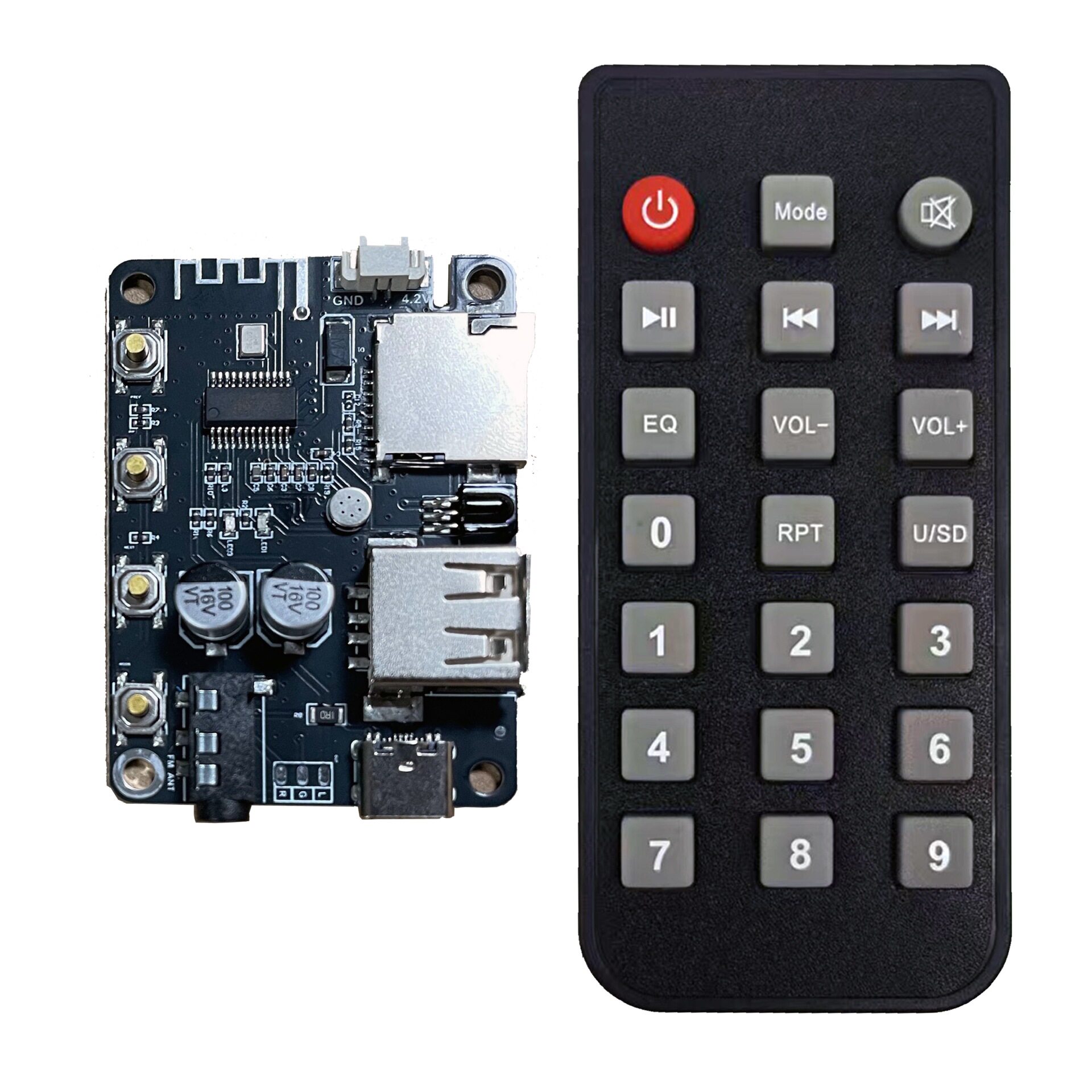 蓝牙模块diy改装音箱usbmp3板5v发烧蓝牙接收器数字音频播放器