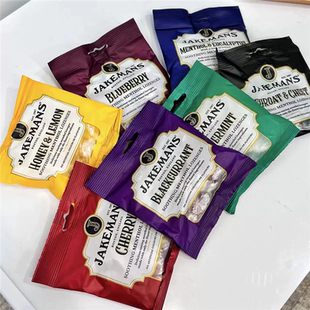 英国进口Jakemans蜂蜜柠檬润喉糖薄荷糖茴香桉叶护嗓清新凉护嗓糖