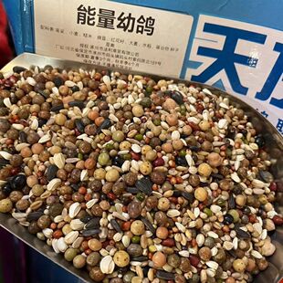 天友万家鸽粮能量幼鸽粮鸽子赛鸽幼鸽种鸽粮饲料5斤10斤50斤包邮