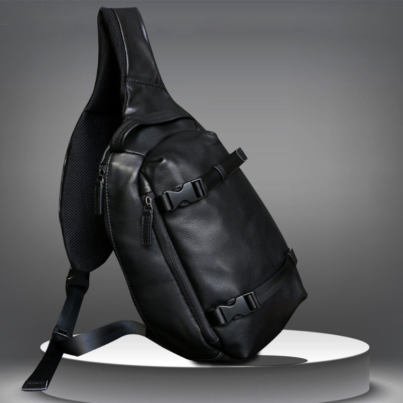 真皮男士胸包大容量多功能宽肩带斜挎包单肩包背包男休闲户外新款,箱包皮具/热销女包/男包,胸包,淘宝优惠券,粉丝福利购,淘宝优惠卷