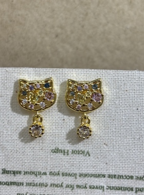 轻奢简约气质日常百搭高级感耳钉